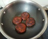 A picture of step 5 of Beetroot Sweet Potato Tikki / Pink Tikki.