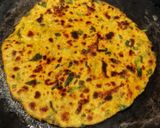 A picture of step 6 of Dudhi Methi Thepla.
