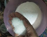 A picture of step 1 of Plain Naan.