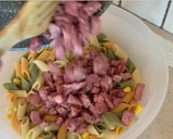 Foto del paso 3 de la receta: Ensalada de pasta con pavo al ajillo | ¡Plato de aprovechamiento!