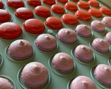 Foto del paso 7 de la receta: Macarons rellenos de frosting de queso de cabra