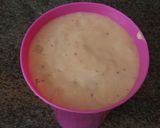 A picture of step 2 of Banana, pineapple and passion smoothie.