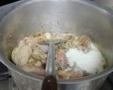 A picture of step 3 of Chicken pulaao.