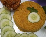 A picture of step 2 of Fried couscous with cabbage sauce.