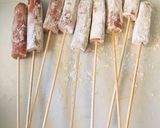 A picture of step 3 of Corndogs.