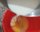 A picture of step 2 of Chocolate-Vanilla Pudding Shots.