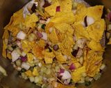 পাঁপড় চাট (Papad Chat recipe in Bengali) রেসিপির ধাপ 4 ছবি
