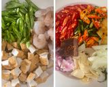 Foto langkah ke 1 dari resep 36. Oseng-Oseng Tahu Udang.