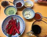 A picture of step 1 of Spicy Mala Hot Pot Broth - Keto Friendly.