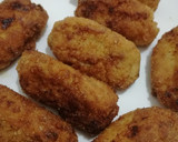 Foto del paso 11 de la receta: 3 recetas en una (caldo de pollo, croquetas y crema)