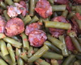 Foto del paso 5 de la receta: Judías verdes con chorizo, en sólo 10’ de olla exprés