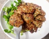 Hình bước làm 6 của món Chả thịt rau củ Eat clean