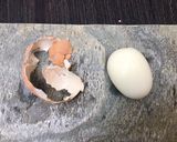 A picture of step 3 of Trick: How to peel a hard boiled egg.