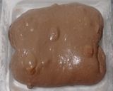 Foto langkah ke 15 dari resep Orange Peel Choco Sourdough Bread 82% (Open Bake Method).
