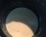 Foto del paso 4 de la receta: Tallarines con salsa blanca, champiñones y camarones