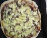 Steak pizza#eid challenge #wheat flour challenge recipe step 5 photo