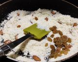 A picture of step 2 of Jhatpat rava Ladoo.