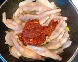 ตีนไก่เผ็ดเกาหลี 🌶🍗ทักบัล (닭발) style by barbie👩🏼‍🍳 วิธีทำสูตร 3 รูป