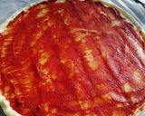 Une image de l'étape 2 de Pizza chorizo-champignons.