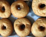 A picture of step 4 of Eggless doughnuts.