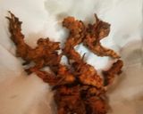 A picture of step 7 of Crispy Onion Pakoda.