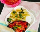 A picture of step 4 of Marinara sauce 🍝 Homemade marinara sauce 😋.