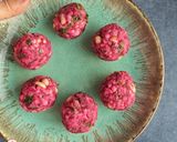 A picture of step 2 of Beetroot sabudana appe.