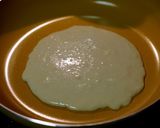A picture of step 4 of American Buttermilk pancakes.