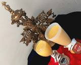 A picture of step 5 of Mango kulfi shake.