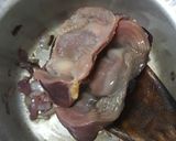 A picture of step 2 of Gizzard Salad #gizzardrecipescontest.
