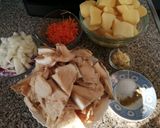 Pas rețetă Mâncărică de pleurotus cu cartofi 1 fotografie