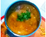 அரைத்து விட்ட துவரைக்கா சாம்பார் (Thuvaraikkai sambar recipe in tamil) ரெசிபி ஸ்டேப் 7 புகைப்படம்