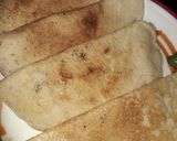 A picture of step 4 of Chakuli (cheela) with jageri.