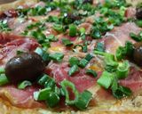 Foto del paso 5 de la receta: Pizza integral con borde relleno