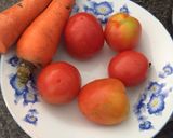 Hình bước làm 1 của món Nước ép cà chua & cà rốt 🥕🥕🍅