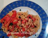 Foto del passaggio 9 della ricetta Linguine con i gamberetti 👩‍🍳❤️