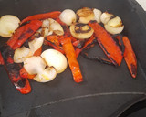 Foto del paso 2 de la receta: Timbal de verduras a la plancha con queso de cabra