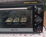 Foto langkah ke 7 dari resep Puding Panggang Roti Tawar.