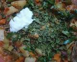 Vegetable pulav with badam theri recipe step 3 photo
