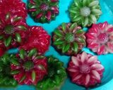 Foto langkah ke 9 dari resep Kue lapis mawar.