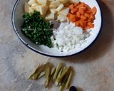 Une image de l'étape 3 de Salade Composée de Pommes de Terre et Carottes.
