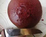 A picture of step 15 of Eggless Red Velvet Cake (without oven).