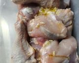 Karibi zöldcitromos csirkepörkölt lassúfőző edényben recept fázis 3 fotója