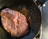 Foto langkah ke 4 dari resep Beef Steak with Barbeque Sauce.