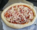 Foto del paso 7 de la receta Pizza con masa madre,