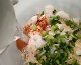A picture of step 2 of Bread Pakora.
