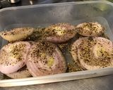 Une image de l'étape 6 de Oignons de roscoff aux herbes de Provence.
