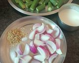 भिंडी दो प्याजा (Bhindi do pyaza recipe in hindi) रेसिपी चरण 1 फोटो