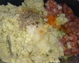 Hình bước làm 2 của món Chả khoai môn hấp