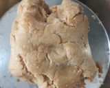 A picture of step 4 of Baked Baati Churma.